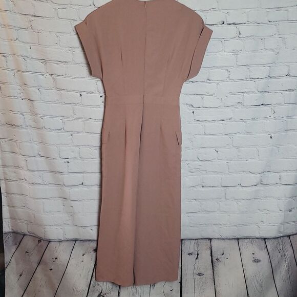 Misguided Tan Jumpsuit - Picture 4 of 4